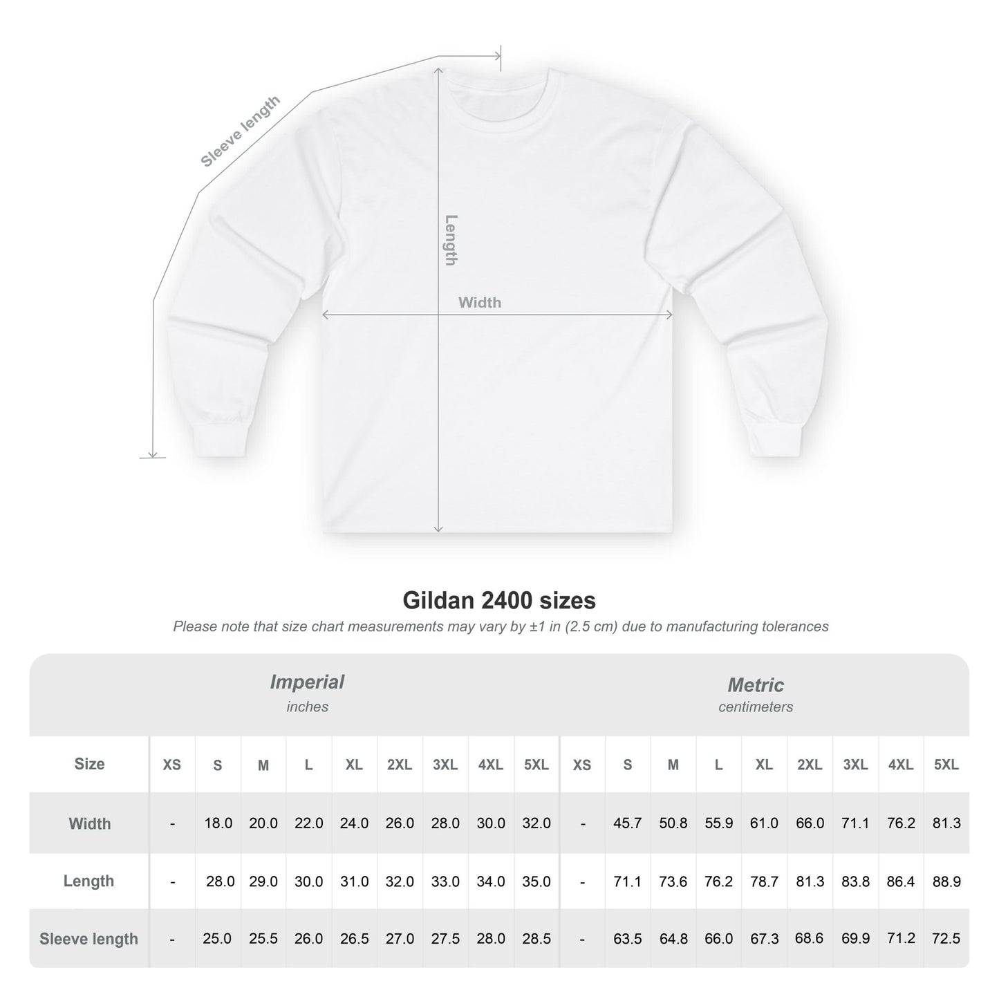 MDP Graphic Unisex Long Sleeve Tee - Casual Comfort for Everyday Wear