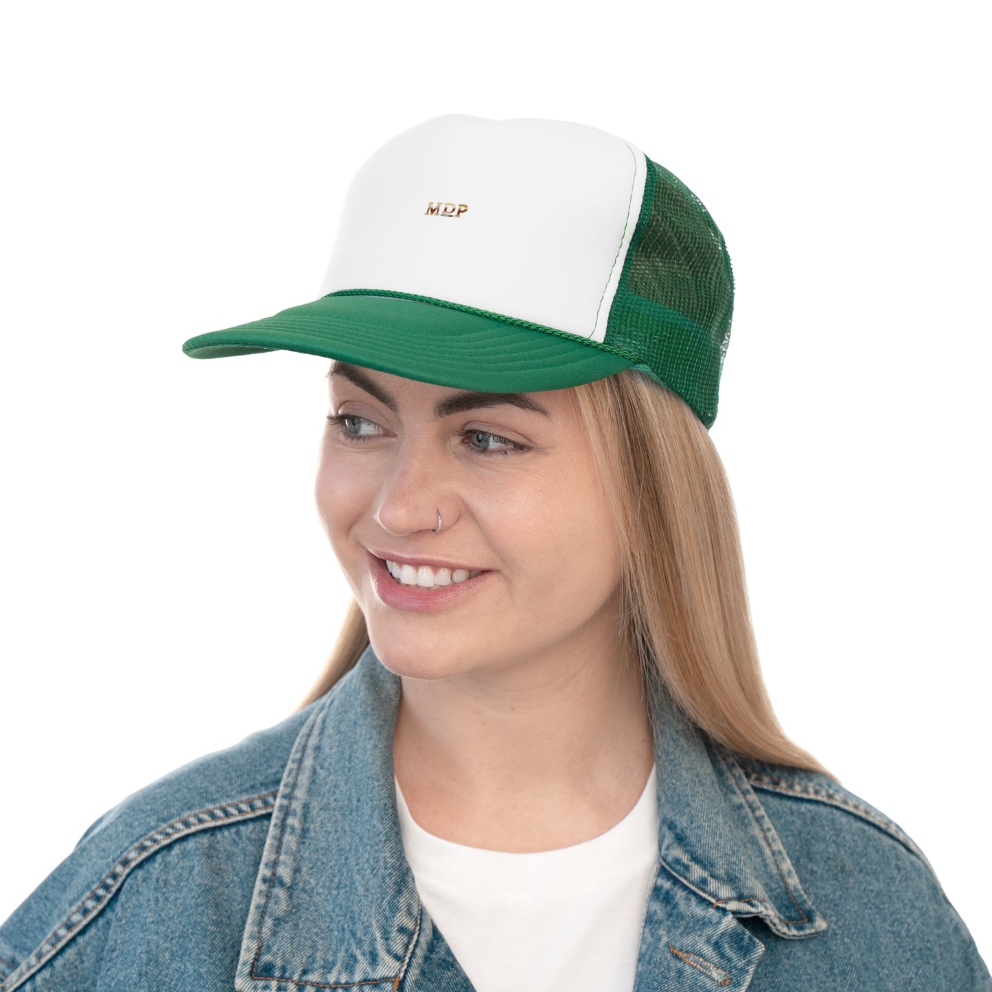 Custom Monogrammed Trucker Cap - Stylish & Fun Headwear for Casual Outings