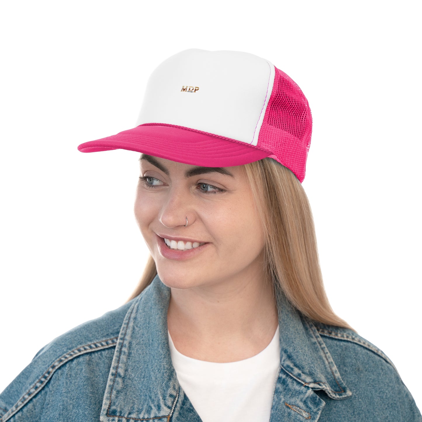 Custom Monogrammed Trucker Cap - Stylish & Fun Headwear for Casual Outings
