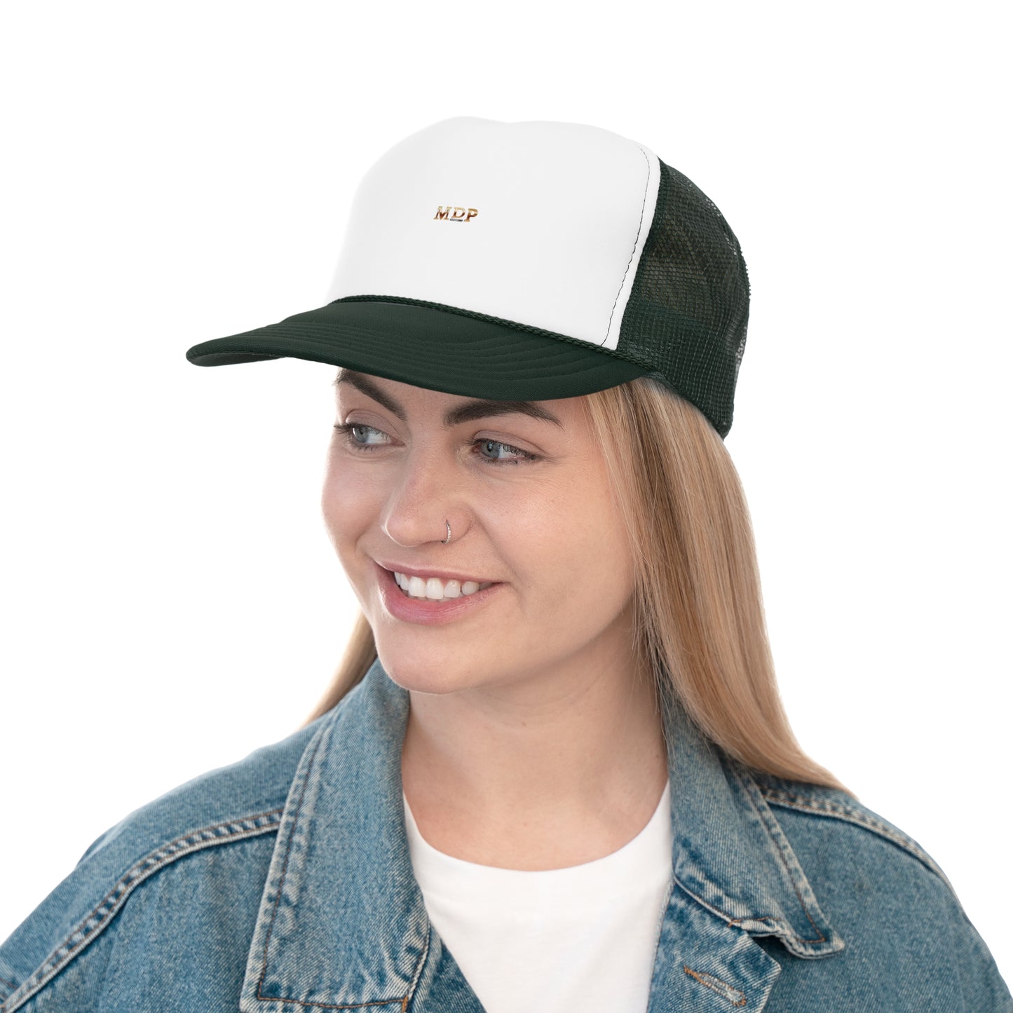 Custom Monogrammed Trucker Cap - Stylish & Fun Headwear for Casual Outings