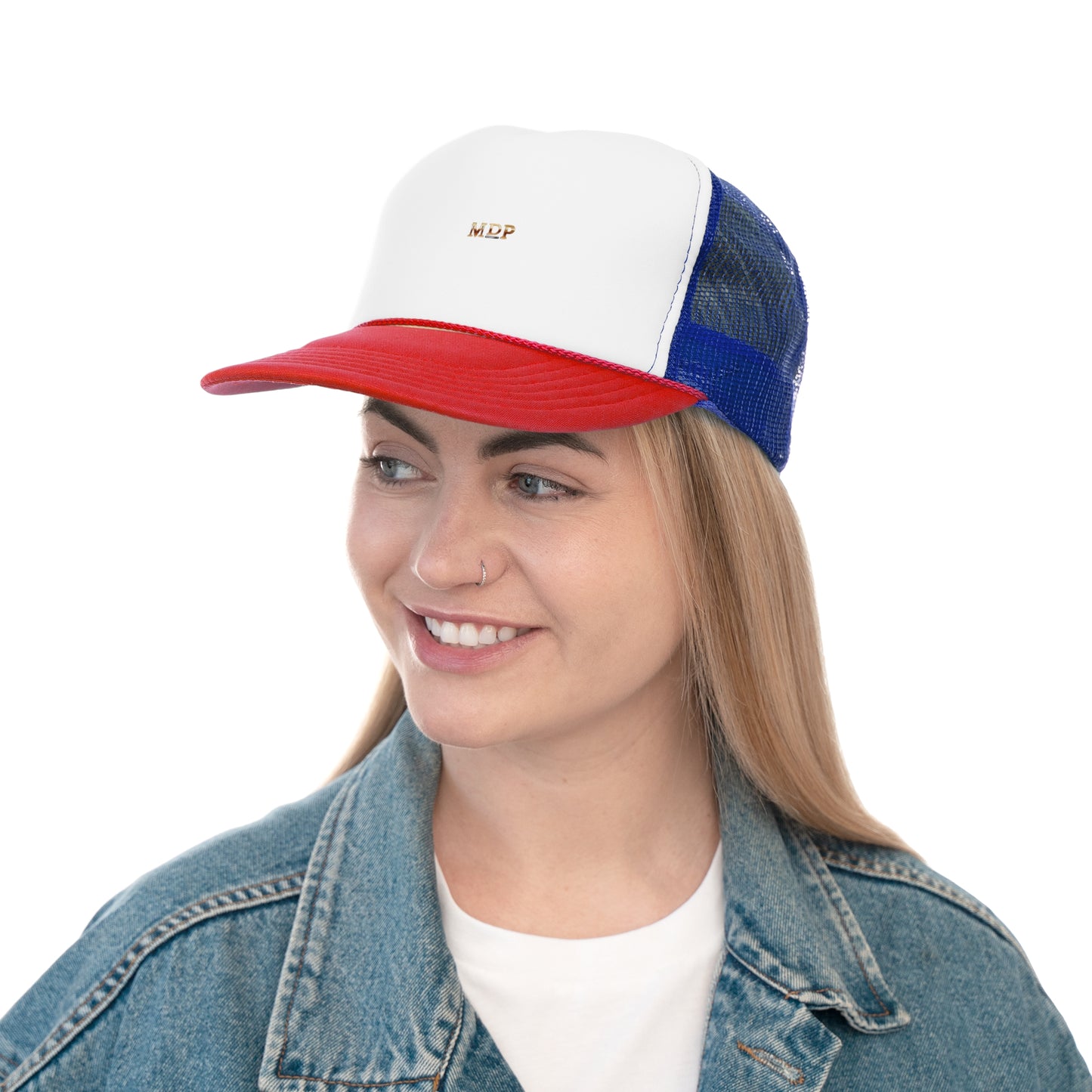 Custom Monogrammed Trucker Cap - Stylish & Fun Headwear for Casual Outings